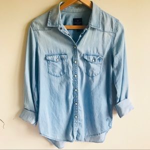 AEO Boyfriend Chambray Shirt
